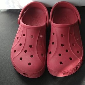 Red Crocs